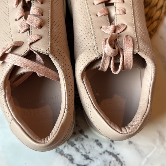 EUC- Greats Royale Perforated Pink Sneaker - Size 8.5 Women's. - Picture 4 of 5